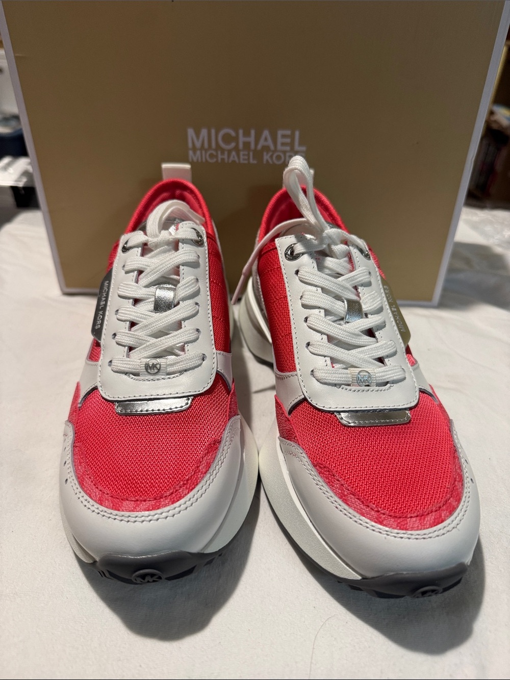 NIB Michael Kors sneakers size 8.